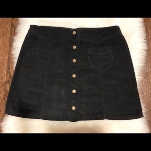 Boutique Corduroy Skirt